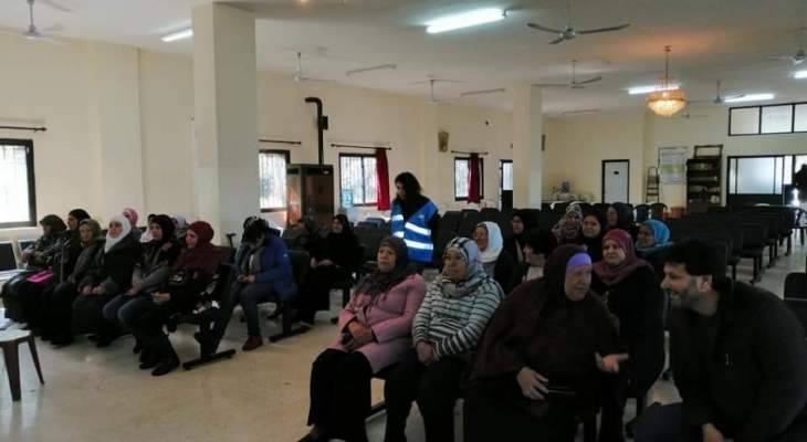 جمعية "انترسوس" نظمت ندوة حول دور المرأة في المجتمع بالتعاون مع بلدية كفرحمام