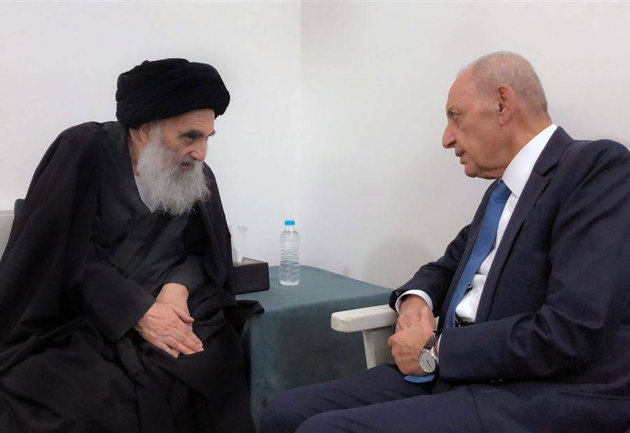 بري يُذَكر بمرجعيته: النجف لا قُم