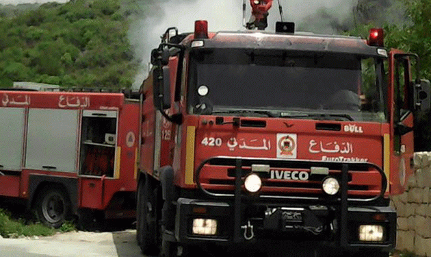 حريق يلتهم شقة في فرن الشباك