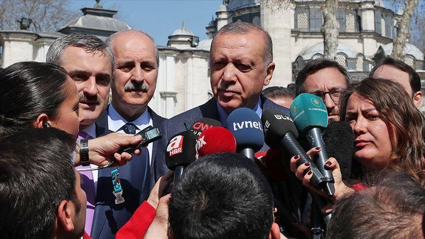 أردوغان: على الولايات المتحدة وأوروبا أن يلزما حدّهما