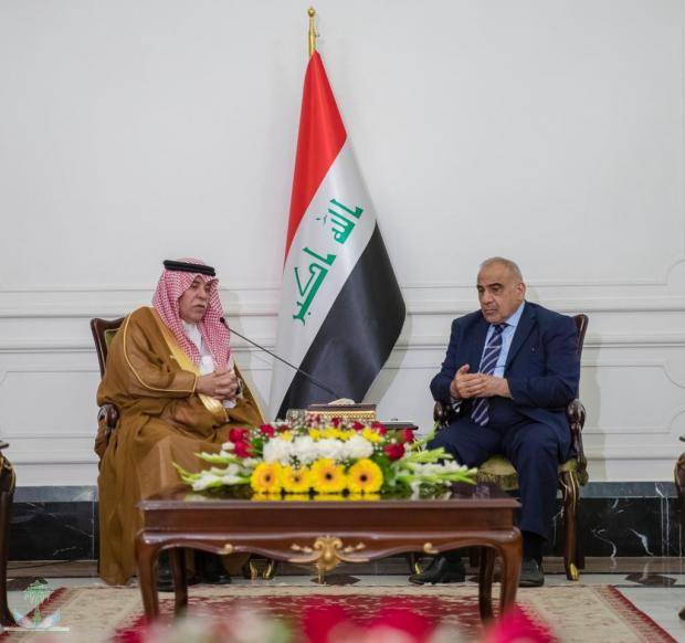 رئيس مجلس الوزراء العراقي يستقبل الوفد الاقتصادي السعودي