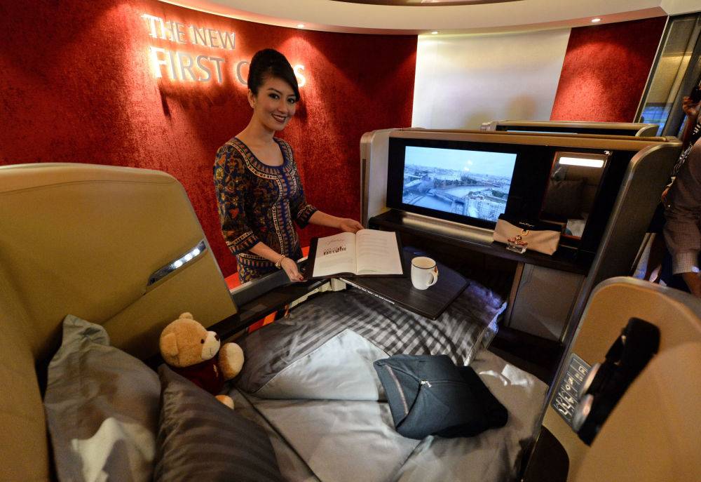 أفخم مقصورات الطائرات لأفضل شركات الطيران في العالم