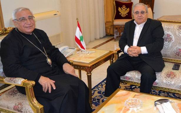 العبسي التقى ماريـو عون والمقدسي