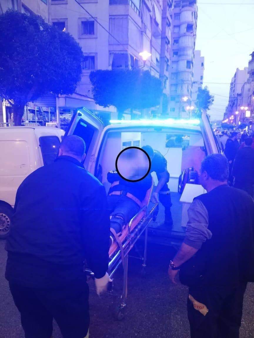 بالصور: جريح إثر حادث سير