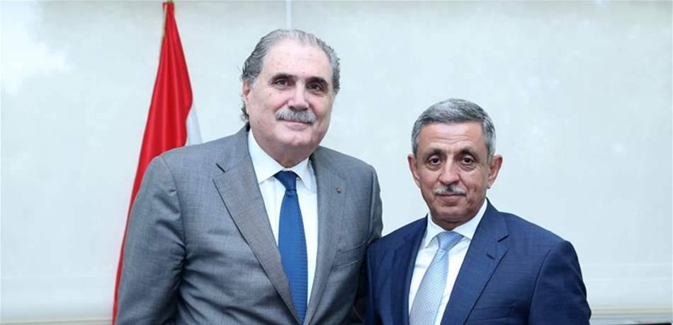 جريصاتي بحث مع سفير اليمن الأوضاع في المنطقة