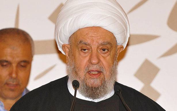اللقيس بحث مع رئيس المجلس الشيعي

واحمد قبلان الاوضاع العامة