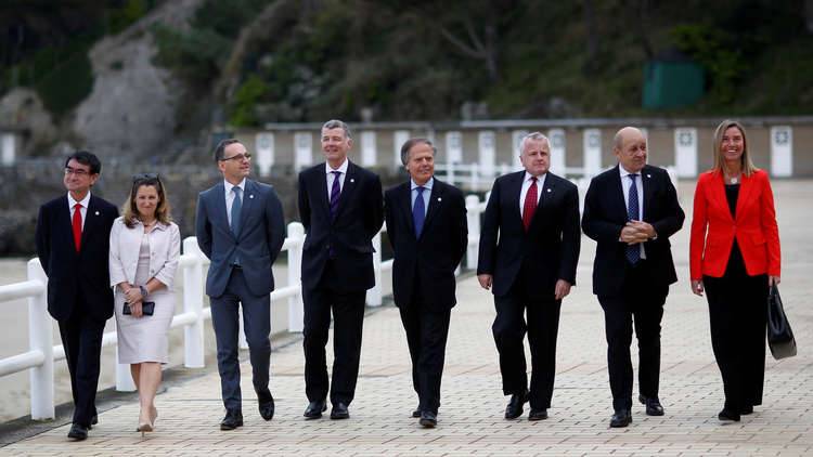 دول "G7" تتوعد حفتر وتتفق على فرض ضغوط على المسؤولين عن التصعيد في ليبيا