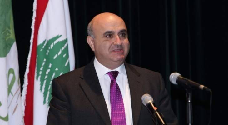 الدكاش التقى وفدا من مزارعي جبيل وكسروان وزار جان جبران
