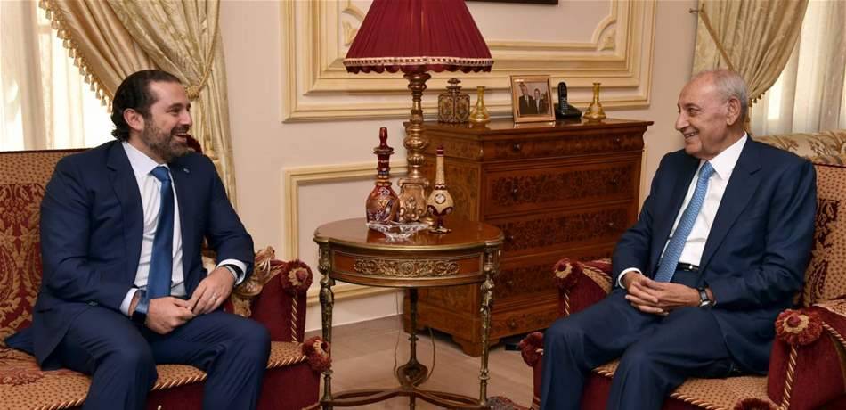الحريري زار بري: أسعى لإجماع على الموازنة وعلينا تحمل إجراءات قاسية