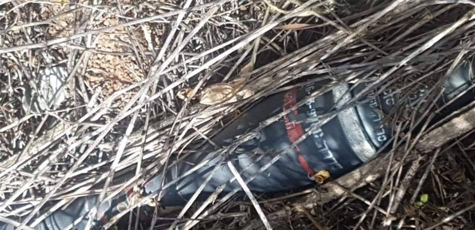 العثور على قذيفة من المخلفات الإسرائيلية في خراج كفركلا (صورة)