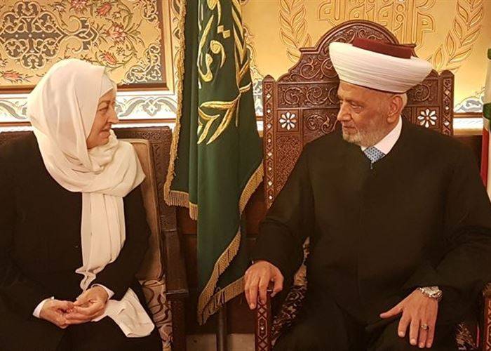 دريان التقى سفير كوبا وبهية الحريري و«حماس»