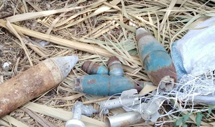 تفجير قذائف في حقل القريّة - شرق صيدا