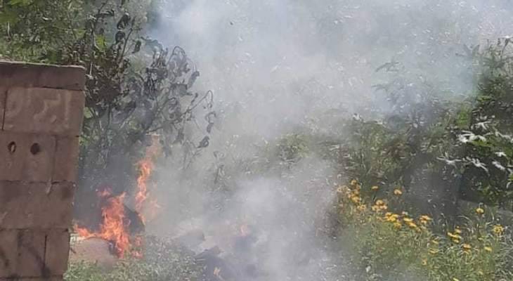 اطفاء مدينة صيدا اخمد حريقين في مدينة