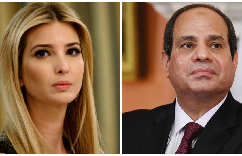 كيف كشفت إيفانكا كلَّ ما دار في لقاء ترامب مع السيسي؟