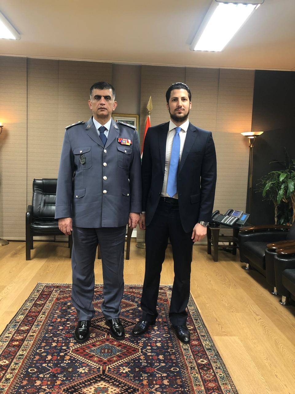 المرعبي زار المدير العام لقوى الامن الداخلي :انجازاته امنيا واداريا الضمانة لحماية البلد