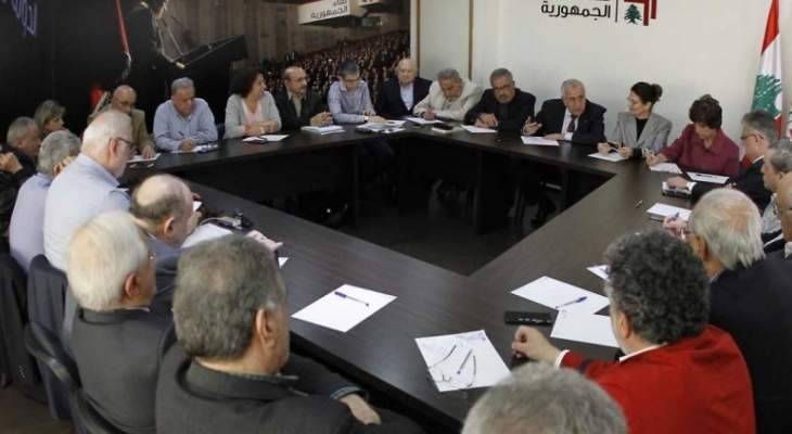 لقاء الجمهورية حذر من تداعيات السير بلبنان بـ"عكس السير"
