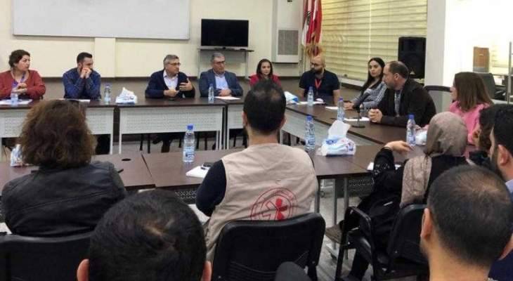المحافظ ضو: لنعمل على مشاريع تطور عمل المؤسسات في الجنوب