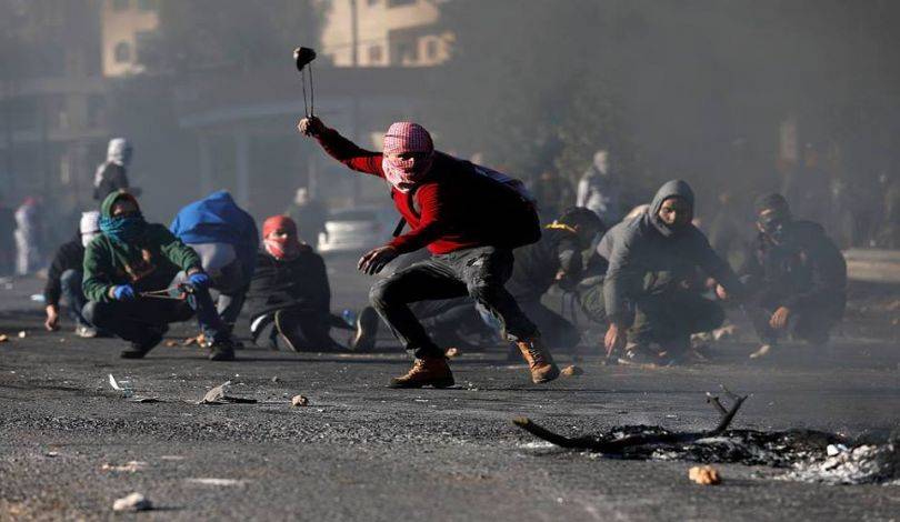 إصابة 5 شبان فلسطينيين شرقي قطاع غزة وجنين برصاص الاحتلال خلال المواجهات