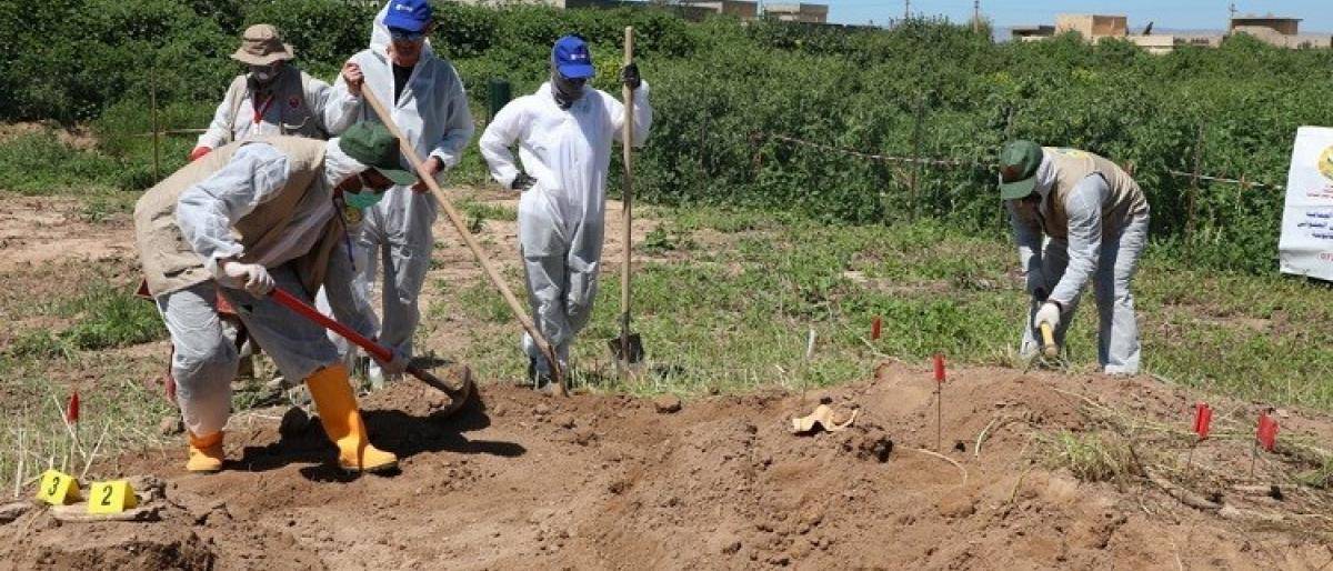 اكتشاف مقبرة جماعية جديدة لضحايا 