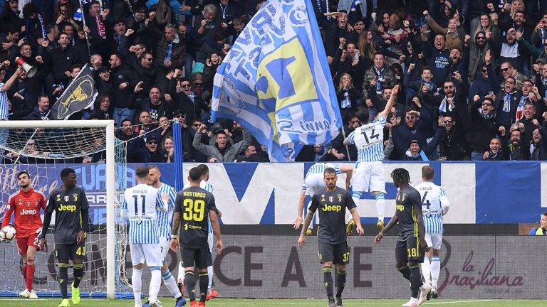 ترتيب الدوري الإيطالي بعد خسارة يوفنتوس أمام سبال (صورة)