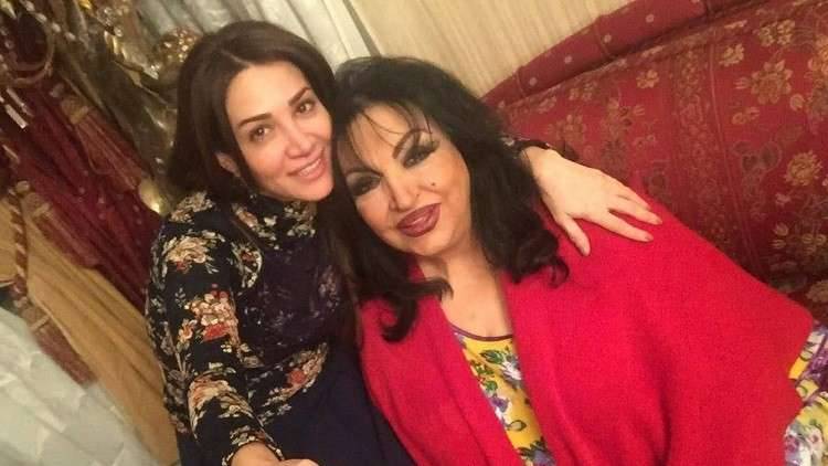 ديانا حداد تنبري لمساعدة سميرة توفيق بالفيديو على تكذيب خبر وفاتها