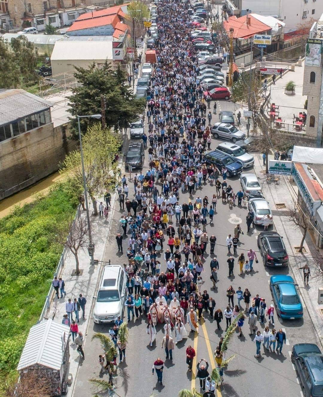 هكذا احتفلت النبطية وجزين بأحد الشعانين