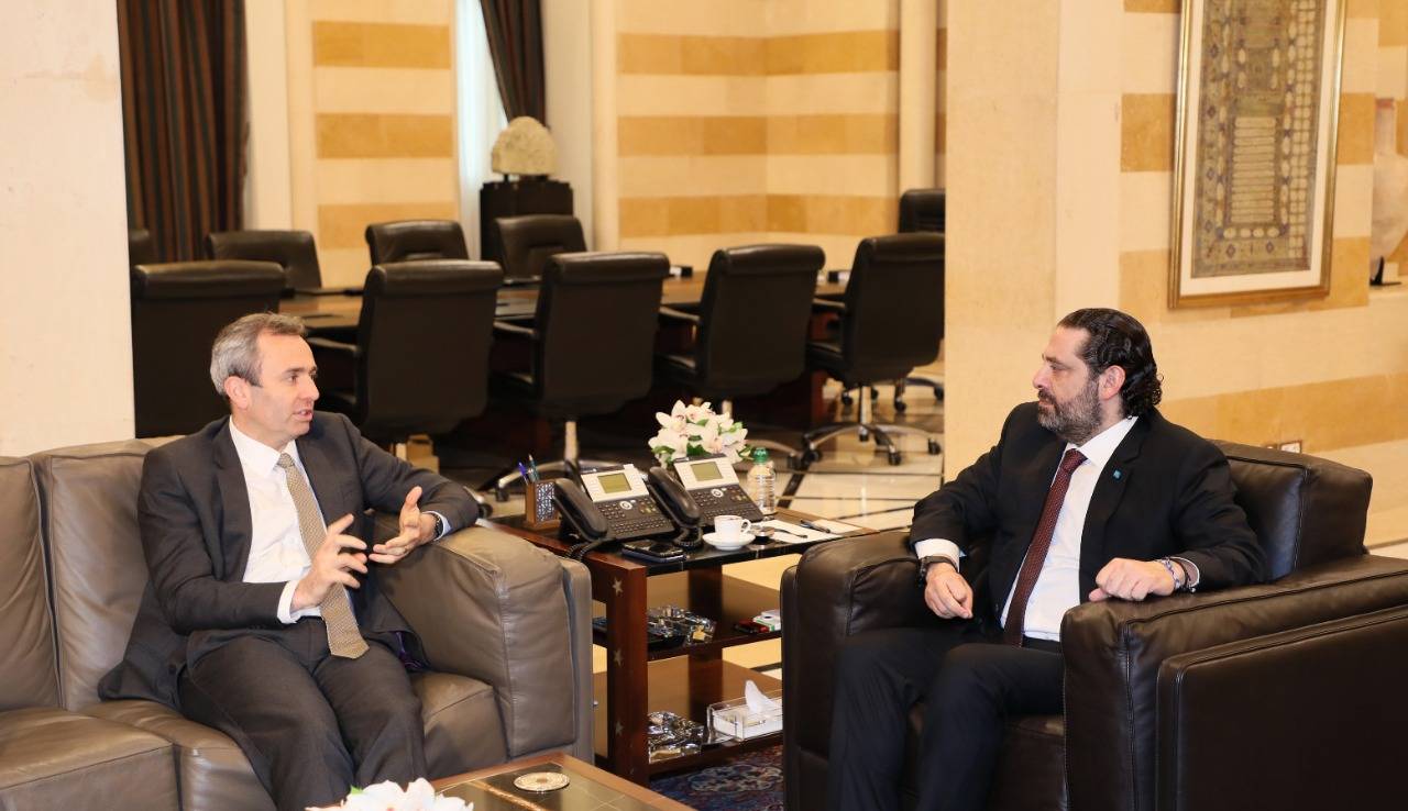 الحريري التقى السفير البريطاني وكوبيتش رامبلينغ: المجتمع الدولي يتطلع الى إصلاح قطاع الكهرباء