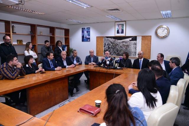 فنيانوس والحسن اطلعا في المطار على أعمال التوسعة: سنفتتح في أول حزيران المطار الجديد