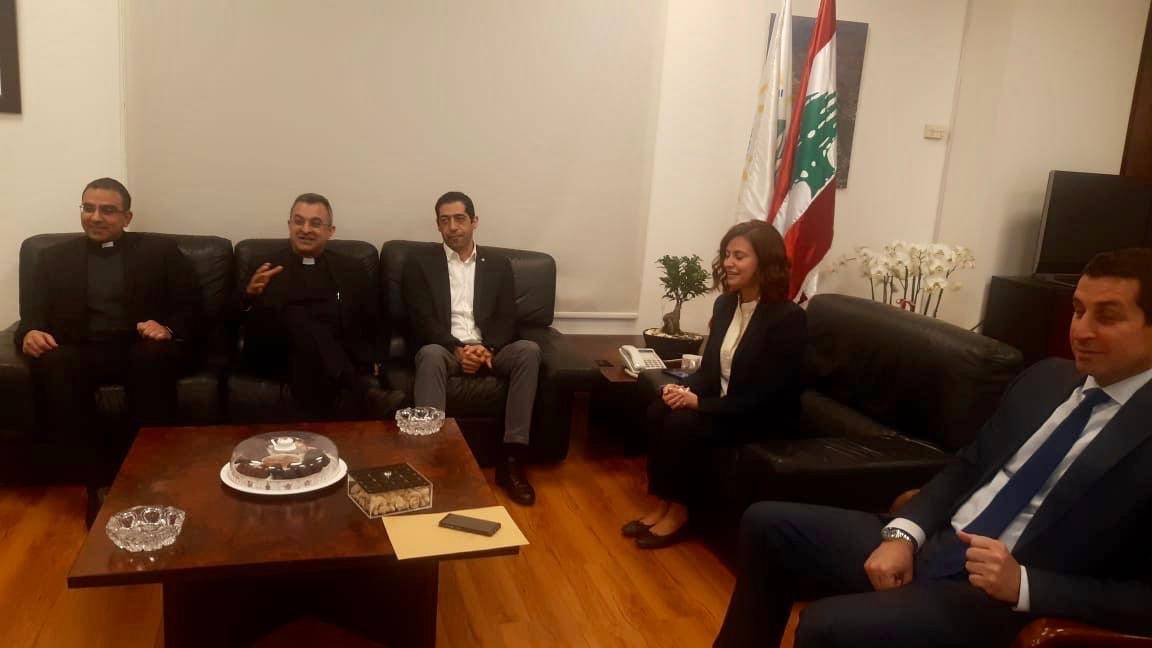 حنكش بعد زيارة بستاني مع وفد من المنصورية: 