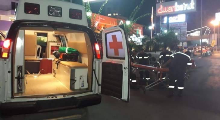سقوط رجل عن سطح مبنى في الفوار في صيدا