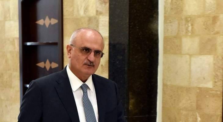 حسن خليل: مشروع الموازنة لا يتضمن ما يحكى عن تخفيضات على الرواتب