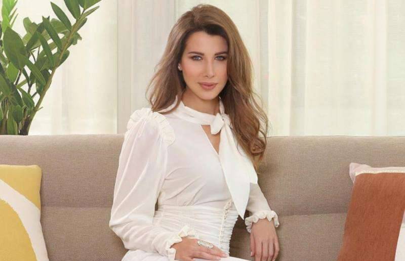 نانسي عجرم برشاقة لافتة في أول ظهور علني بعد الولادة وهذا سر نحافتها
