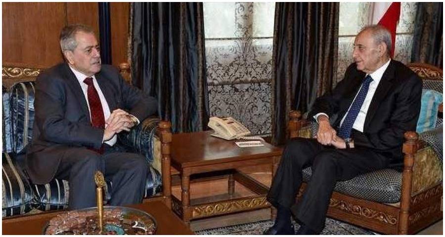 بري عرض ووفد مجلس الشورى الايراني التطورات

السفير السوري : وضعته بصورة النجاحات التي تتحقق