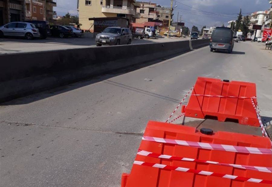 وزارة الأشغال أهلت الحفر على أوتستراد بعلبك
