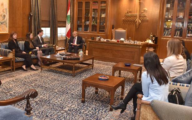 بري التقى سفيري أميركـا ومصر