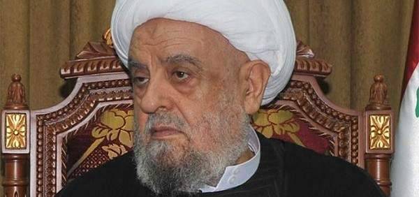 قبلان بذكرى ولادة المهدي: ننتظره لإنقاذ البشرية من متاهات الظلم