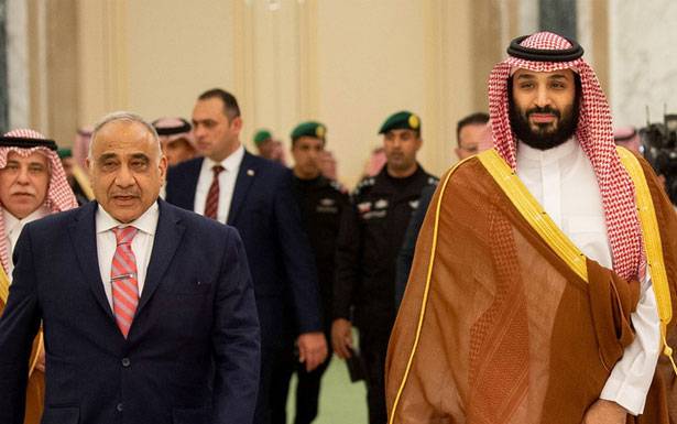 ابن سلمان بعد لقائه رئيس الحكومة العراقية: