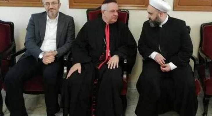 حبلي يؤكد أهمية تحصين الوحدة الوطنية ويأسف لإستهدلف المؤمنين في كنائس سريلانكا