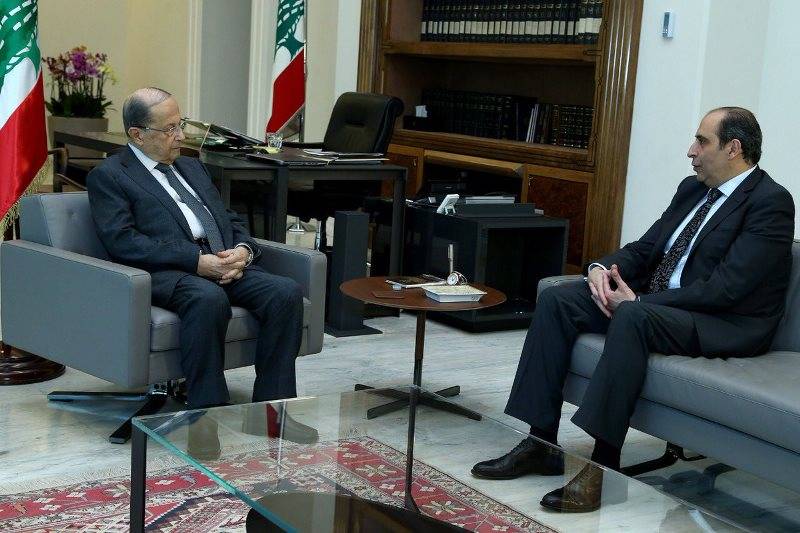 عون استقبل سفير لبنان في كوريا الجنوبية