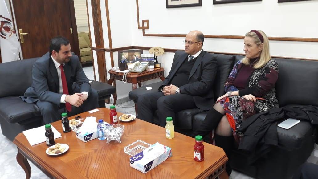 وزير الزراعة يلتقي وزير النقل الاردني بغية تذليل العقبات التي تواجه الصادرات الزراعية اللبنانية إلى الأردن