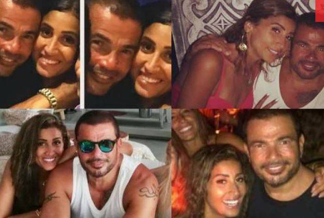 انفصال عمرو دياب ودينا الشربيني... ماذا حدث بينهما؟