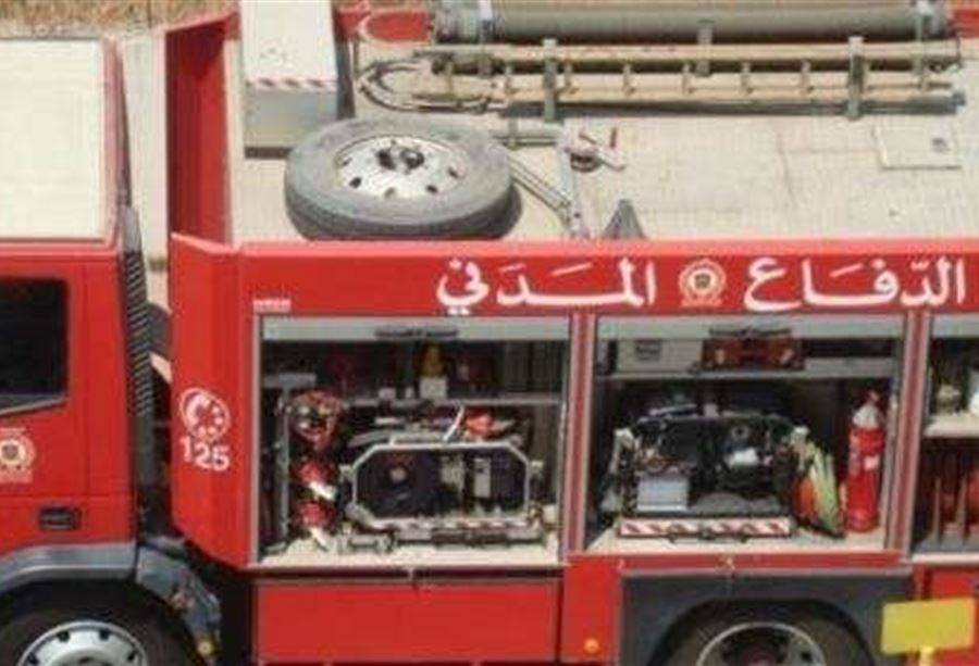 بالصورة: حريق شقة في النيو روضة