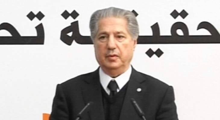 أمين الجميل: نتّكل على النوايا الطيبة ولنتأمل بالمستقبل