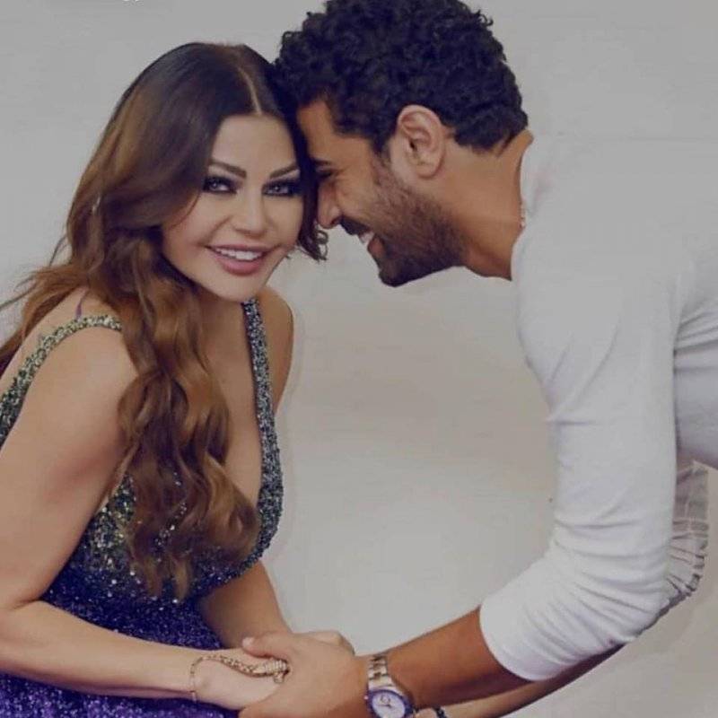 رقصة هيفا وهبي ومحمد وزيري تشعل مواقع التواصل-بالفيديو
