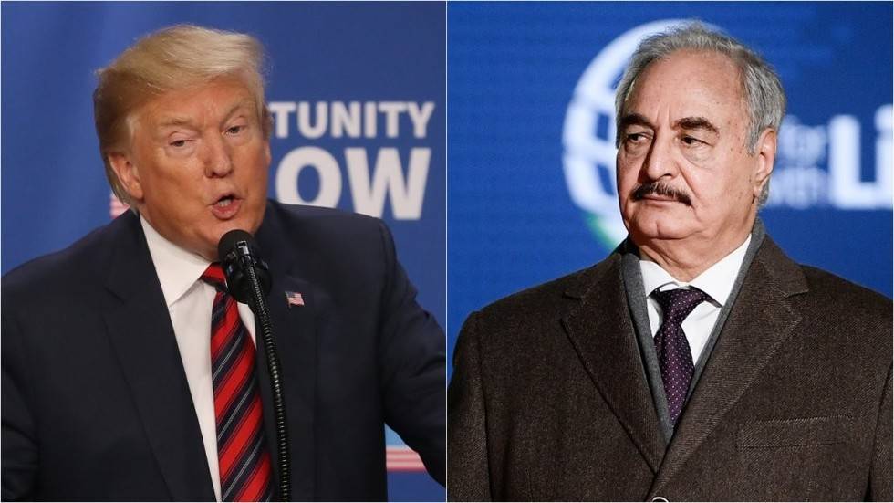 بلومبيرغ: ترامب أيد هجوم حفتر على طرابلس بدعوة من السيسي وبعد اتصال مع بن زايد