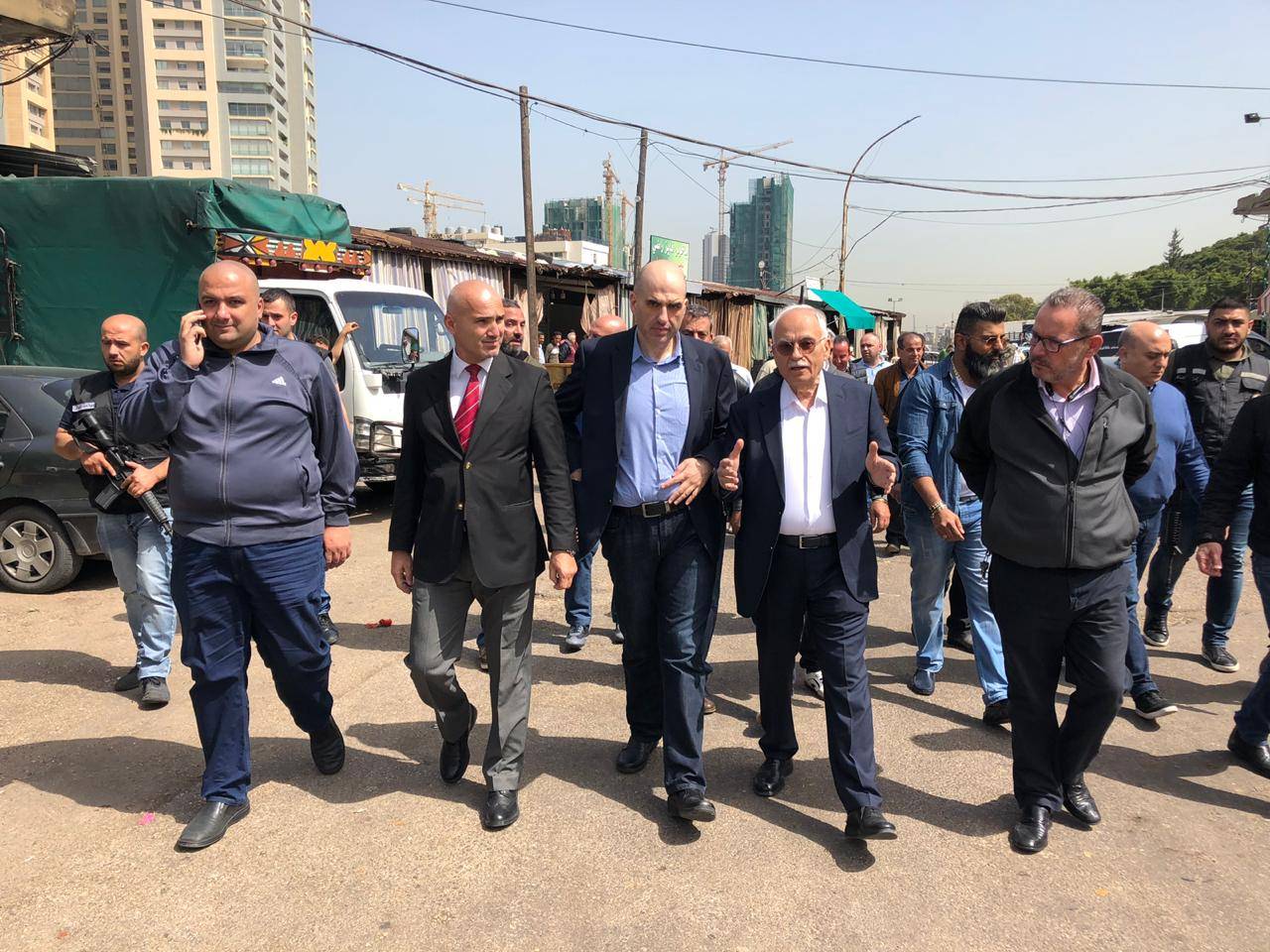 مدير عام الزراعة جال على سوق الخضار المركزي