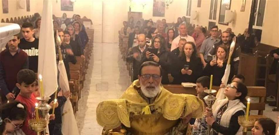 قداديس الفصح وصلاة الهجمة عمت كنائس راشيا والبقاع الغربي