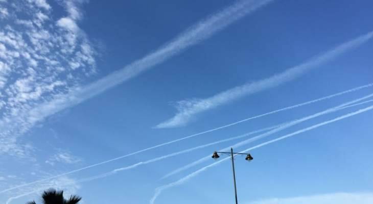 النشرة: الطيران الاسرائيلي يحلق من البقاع الغربي الى مرجعيون والنبطية