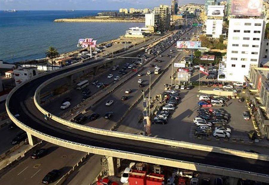 تدابير سير على اوتوستراد جل الديب