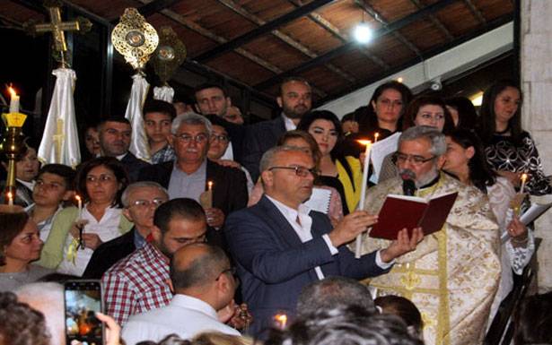 سوريا : المسيح قام حقاً قام